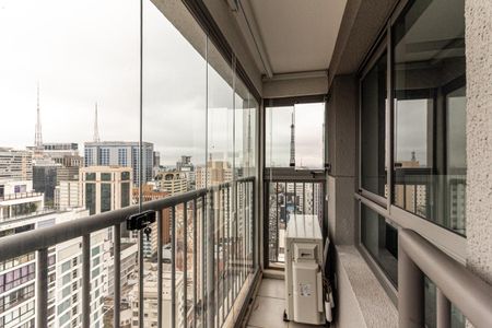 Apartamento à venda com 36m², 1 quarto e sem vagaVaranda da Sala