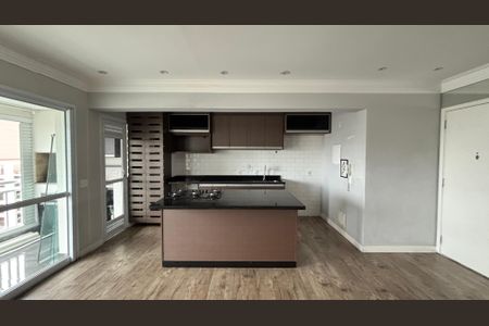 Sala de apartamento à venda com 2 quartos, 67m² em Vila Homero Thon, Santo André