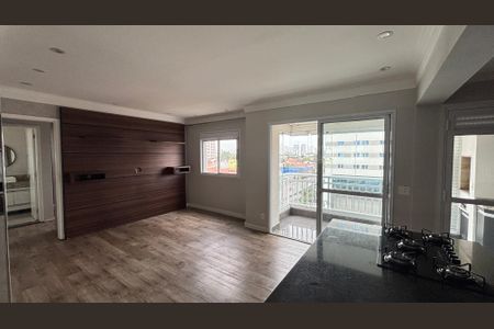 Sala de apartamento à venda com 2 quartos, 67m² em Vila Homero Thon, Santo André