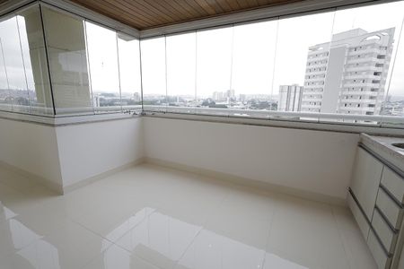 Sacada Gourmet de apartamento à venda com 3 quartos, 114m² em Centro, Santo André