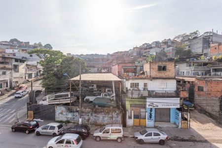 Vista da varanda de kitnet/studio para alugar com 1 quarto, 22m² em Serraria, Diadema