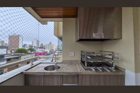 Varanda de apartamento à venda com 4 quartos, 128m² em Centro, Santo André