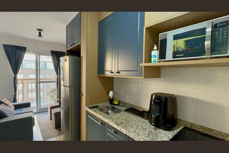 Studio para alugar com 26m², 1 quarto e sem vagaCozinha