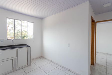 Cozinha de kitnet/studio para alugar com 1 quarto, 22m² em Serraria, Diadema