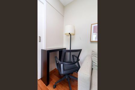 Sala de apartamento para alugar com 1 quarto, 40m² em Brooklin, São Paulo