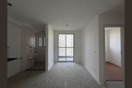 Sala de apartamento à venda com 2 quartos, 42m² em Jardim, Santo André