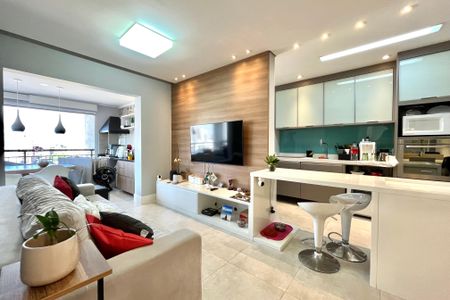 Sala de apartamento para alugar com 2 quartos, 74m² em Vila Santa Catarina, São Paulo