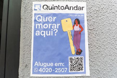 Placa de kitnet/studio para alugar com 1 quarto, 25m² em Vila Gustavo, São Paulo