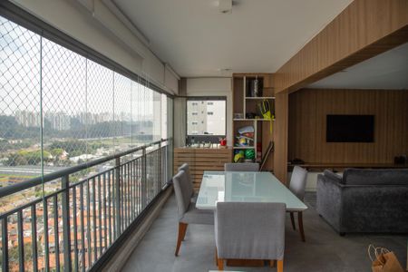 Varanda gourmet de apartamento para alugar com 2 quartos, 113m² em Jardim Dom Bosco, São Paulo
