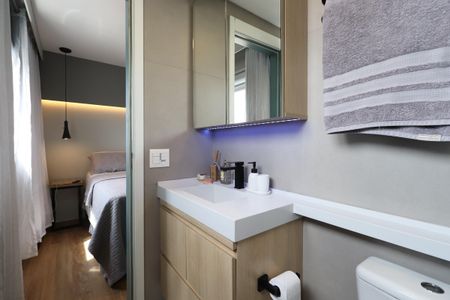 Apartamento para alugar com 69m², 2 quartos e 1 vagaBanheiro da Suíte