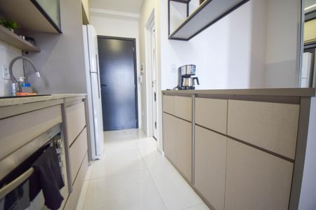 Studio para alugar com 31m², 1 quarto e sem vaga Studio para alugar com 31m², 1 quarto e sem vagaCozinha e Área de Serviço