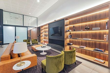 Área comum - Salão de festas de kitnet/studio para alugar com 1 quarto, 36m² em Boa Vista, Porto Alegre