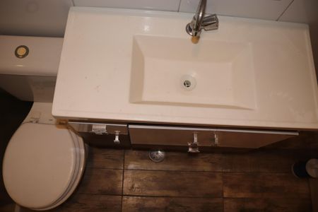 Banheiro de kitnet/studio à venda com 1 quarto, 27m² em Santa Cecilia, São Paulo