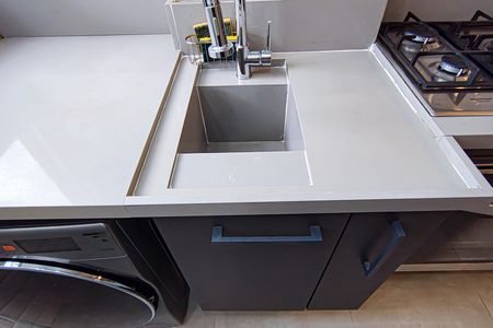 Apartamento à venda com 50m², 2 quartos e 1 vaga Apartamento à venda com 50m², 2 quartos e 1 vagaCozinha e Área de Serviço