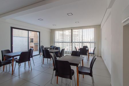 Apartamento à venda com 47m², 2 quartos e sem vagaÁrea comum - Salão de festas