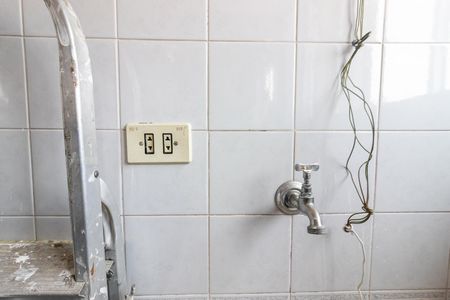 Casa de condomínio para alugar com 80m², 2 quartos e 1 vaga Casa de condomínio para alugar com 80m², 2 quartos e 1 vagaDetalhe da área de serviço
