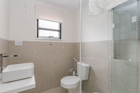 Banheiro Social de apartamento para alugar com 1 quarto, 40m² em Bosque da Saúde, São Paulo