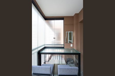 Studio para alugar com 29m², 1 quarto e sem vagaVaranda