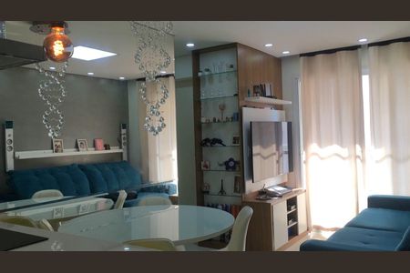 Sala de apartamento à venda com 2 quartos, 48m² em Santa Maria, Osasco