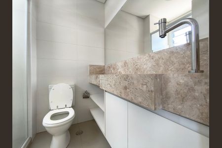 Studio para alugar com 45m², 1 quarto e sem vaga Studio para alugar com 45m², 1 quarto e sem vagaBanheiro