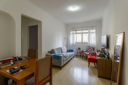 Sala de apartamento à venda com 1 quarto, 56m² em Moema, São Paulo