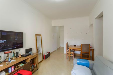 Sala de apartamento à venda com 1 quarto, 56m² em Moema, São Paulo