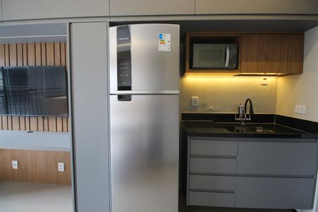 Studio à venda com 23m², 1 quarto e sem vagaCozinha
