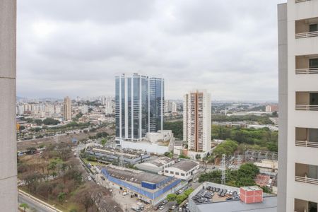 Vista da Varanda Gourmet de apartamento à venda com 2 quartos, 69m² em Parque Industrial Tomas Edson, São Paulo