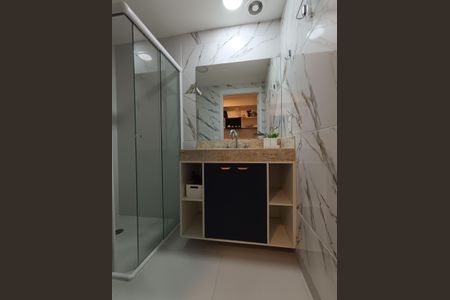 Banheiro Social de kitnet/studio para alugar com 1 quarto, 25m² em Cursino, São Paulo