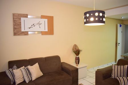 Sala de apartamento para alugar com 1 quarto, 48m² em Centro, Ribeirão Preto