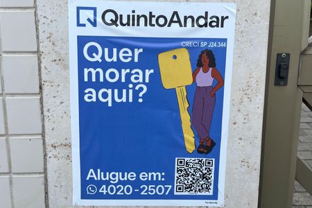 Apartamento para alugar com 105m², 2 quartos e 1 vaga Apartamento para alugar com 105m², 2 quartos e 1 vagaPlaca instalada