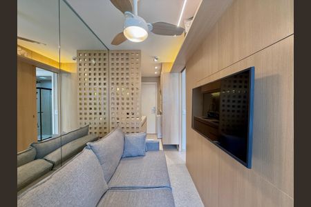 Sala de apartamento à venda com 1 quarto, 38m² em Jardim das Acacias, São Paulo