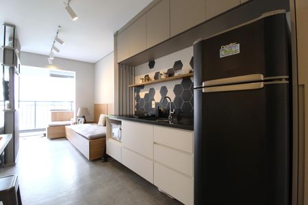 Studio à venda com 34m², 1 quarto e sem vagaSala/Cozinha