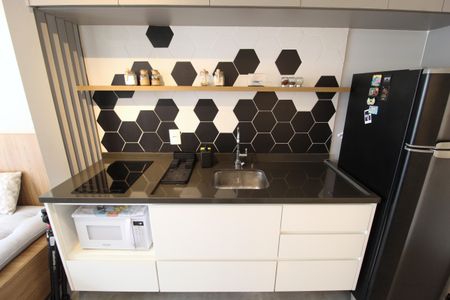 Studio à venda com 34m², 1 quarto e sem vagaSala/Cozinha