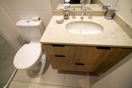 Studio para alugar com 25m², 1 quarto e sem vaga Studio para alugar com 25m², 1 quarto e sem vagaBanheiro