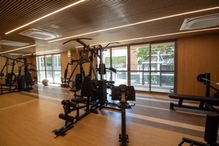 Studio para alugar com 25m², 1 quarto e sem vaga Studio para alugar com 25m², 1 quarto e sem vagaÁrea comum - Academia