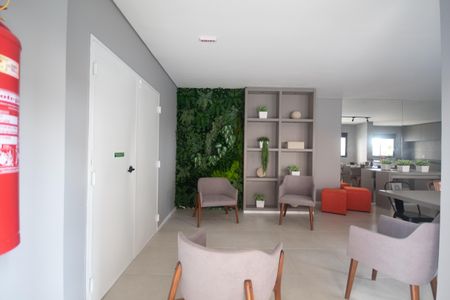 Apartamento para alugar com 39m², 2 quartos e 1 vagaÁrea comum - Salão de festas