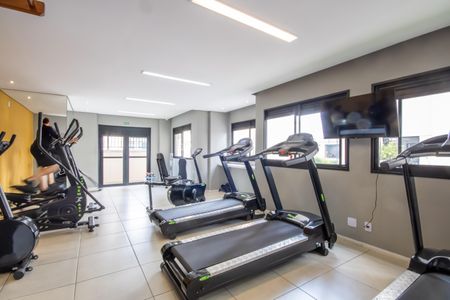 Apartamento para alugar com 39m², 2 quartos e 1 vagaÁrea comum - Academia
