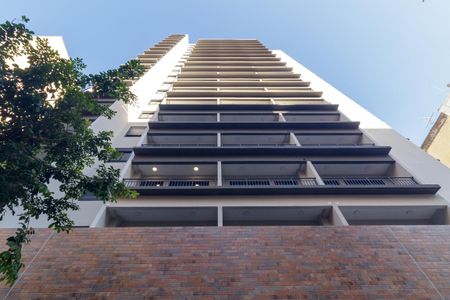 Fachada de apartamento para alugar com 1 quarto, 35m² em República, São Paulo