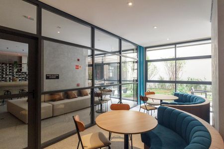 Área comum - Coworking de apartamento para alugar com 1 quarto, 35m² em República, São Paulo