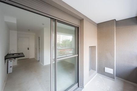 Studio à venda com 28m², 1 quarto e sem vagaVaranda