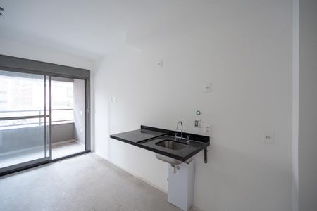 Studio à venda com 28m², 1 quarto e sem vagaCozinha