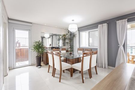 Sala de Jantar de apartamento à venda com 4 quartos, 263m² em Tatuapé, São Paulo