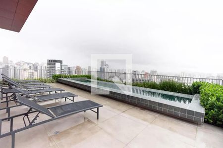 Studio para alugar com 24m², 1 quarto e 1 vagaPiscina