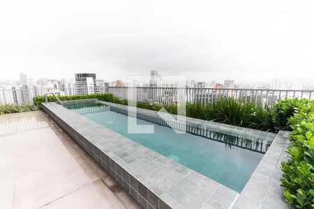 Studio para alugar com 24m², 1 quarto e 1 vagaPiscina