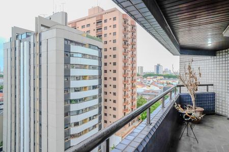 Varanda da sala de apartamento à venda com 4 quartos, 205m² em Barcelona, São Caetano do Sul
