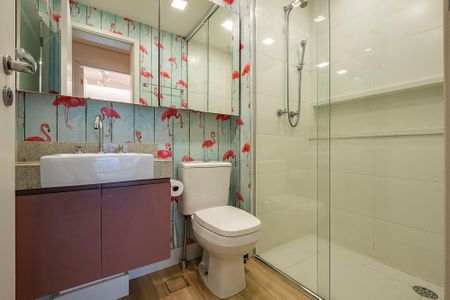 Apartamento à venda com 85m², 2 quartos e 2 vagas Apartamento à venda com 85m², 2 quartos e 2 vagasBanheiro Social