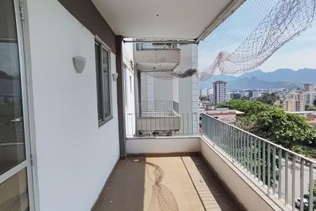 Varanda da Sala de apartamento à venda com 3 quartos, 112m² em Pechincha, Rio de Janeiro