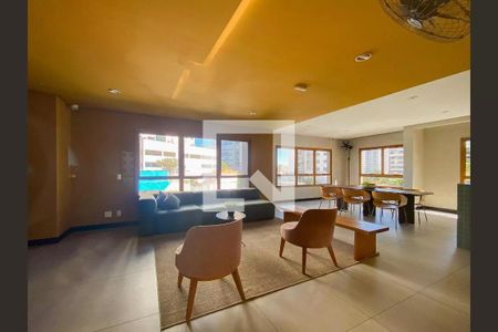 Apartamento para alugar com 37m², 1 quarto e sem vagaÁrea comum - Salão de festas