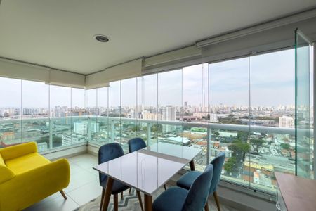 Apartamento à venda com 57m², 1 quarto e 1 vagaVaranda